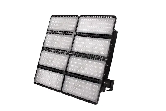 Holofote LED 1500w usado para iluminação esportiva, campo de estádio, luz led de alta potência