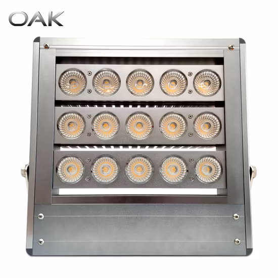 Holofote de alta potência 100W 200W 300W Lâmpada do projetor do estádio do aeroporto Holofote LED alto